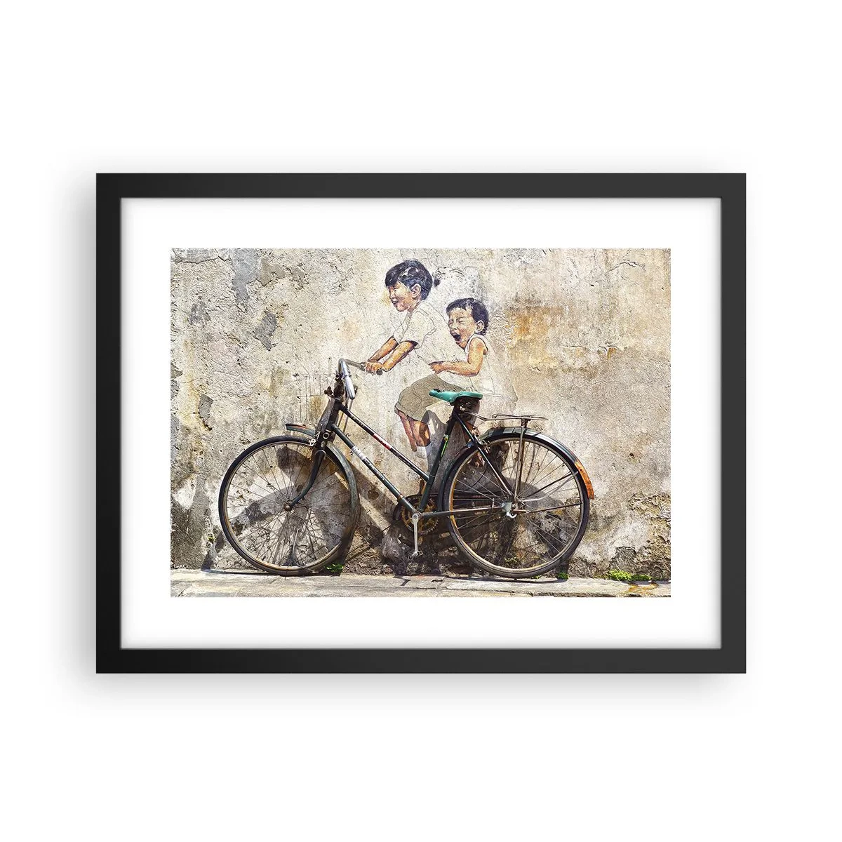 Plagát v čiernom ráme - Pravda alebo klam? - 40x30 cm