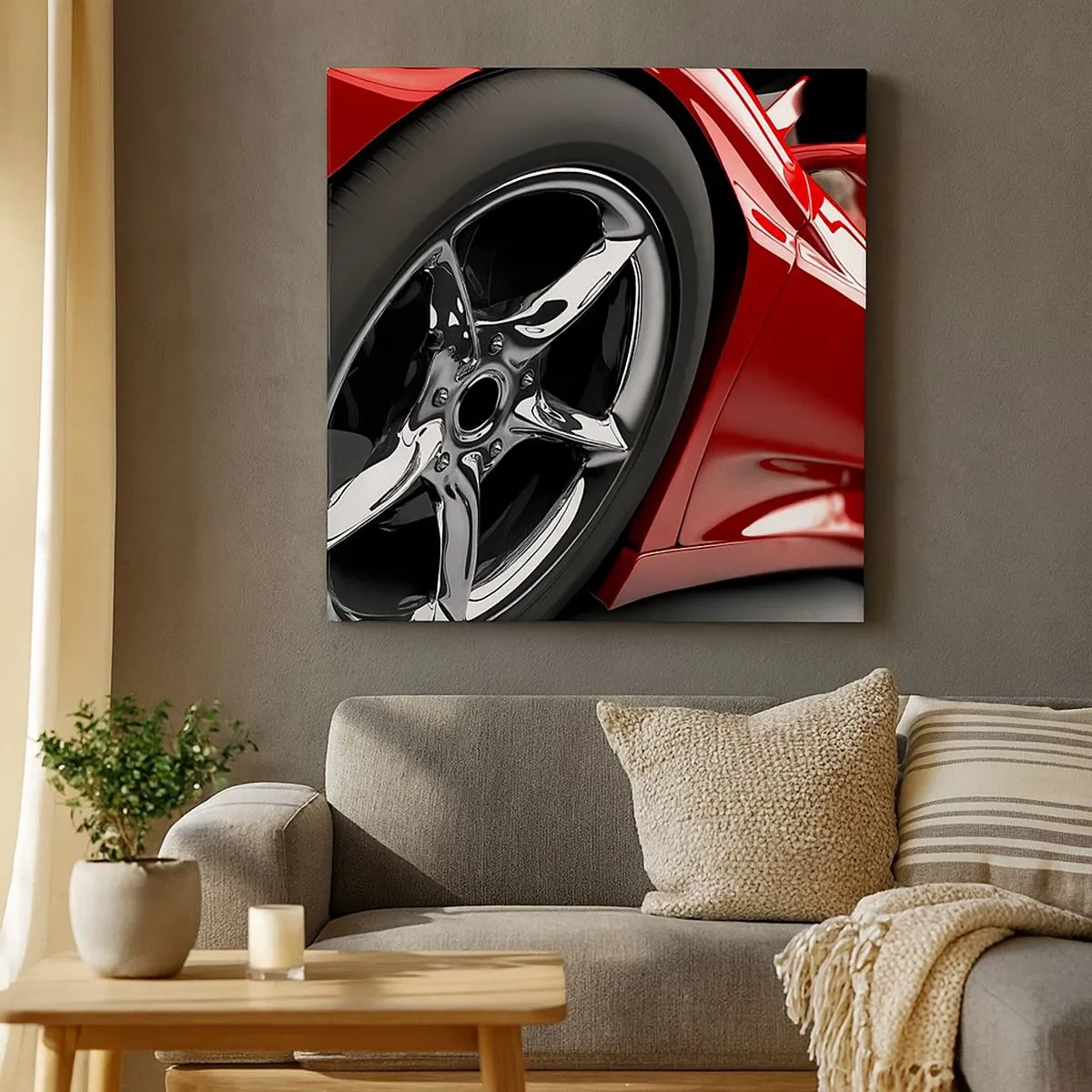 Obraz na plátne - Vytvorený pre rýchlosť - 30x30 cm