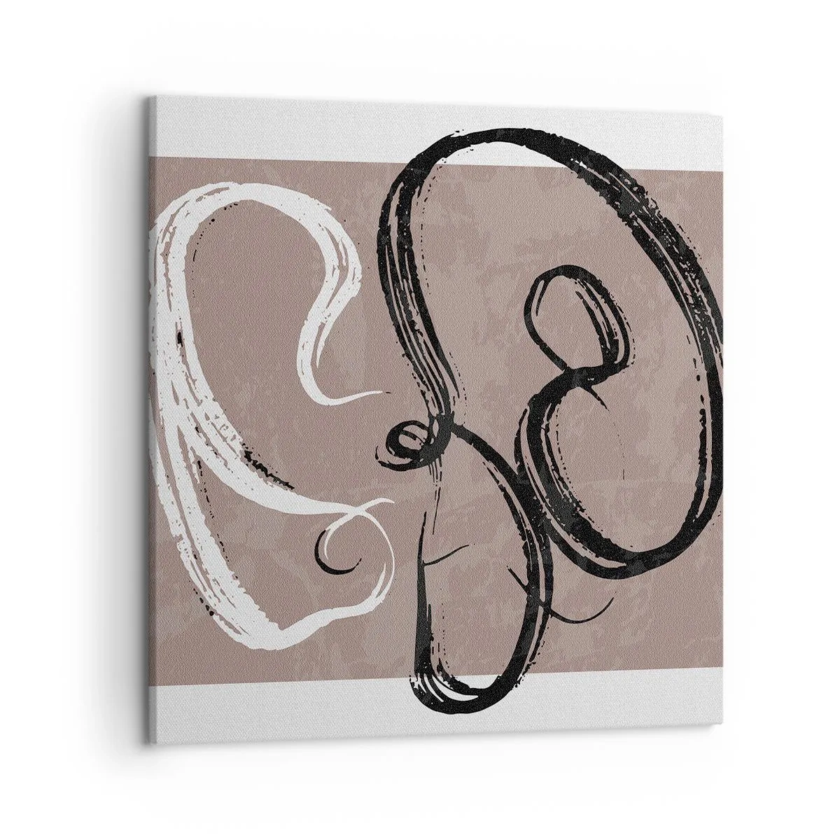 Obraz na plátne - Kompozícia – hľadanie úplnosti - 50x50 cm