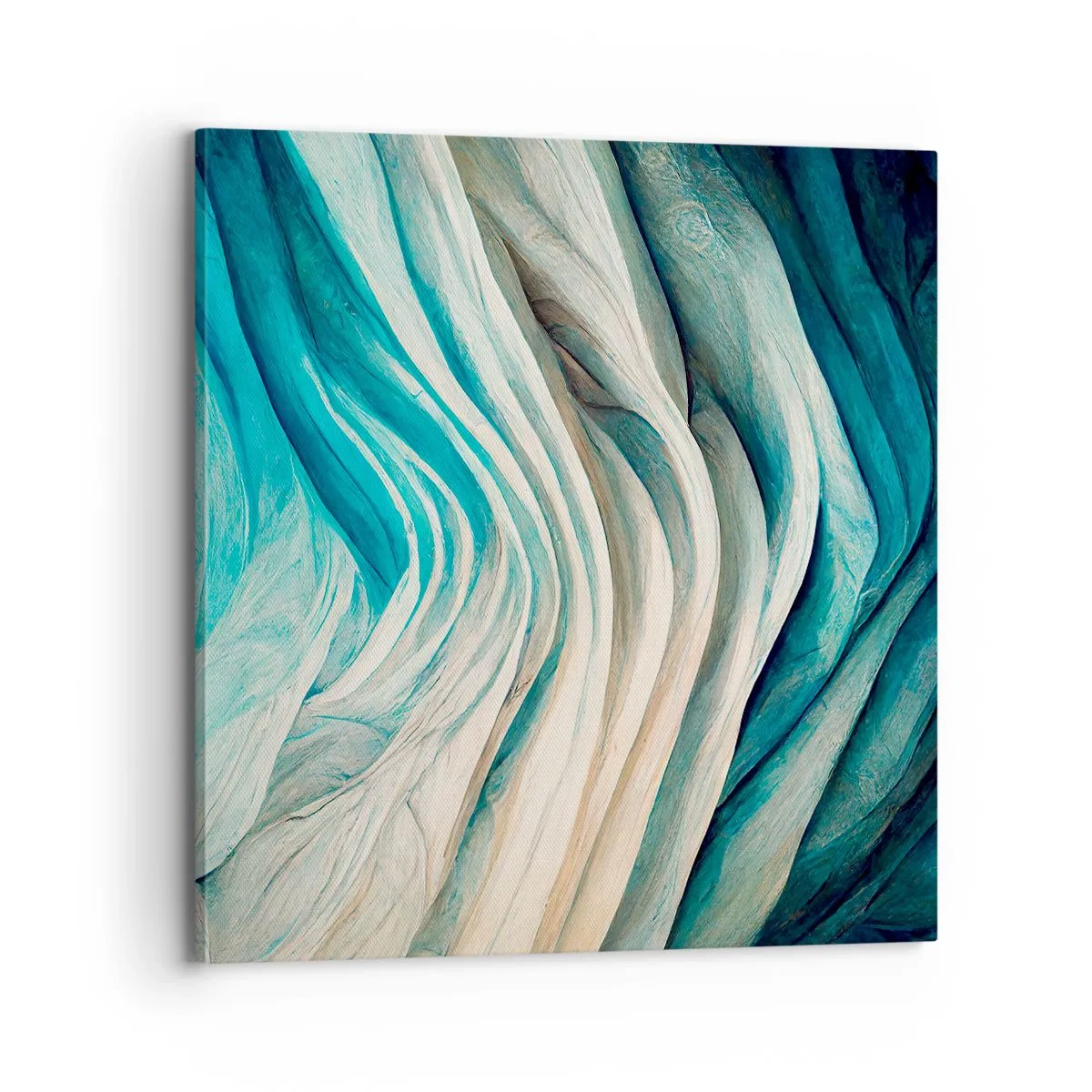 Obraz na plátne - Modrá neukojiteľnosť - 70x70 cm