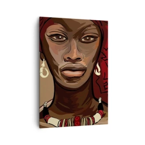 Obraz na plátne - Ebenová Venuša - 70x100 cm