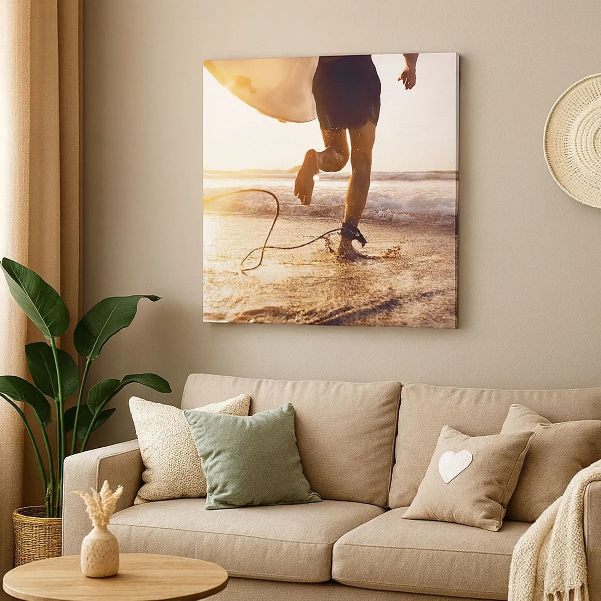 Obraz na plátne - V ústrety vlne - 30x30 cm