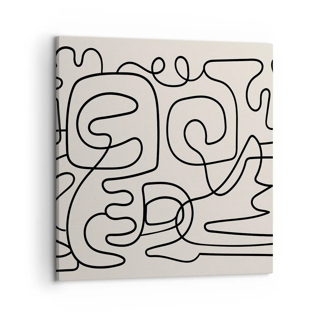 Obraz na plátne - Podľa stopy - 50x50 cm