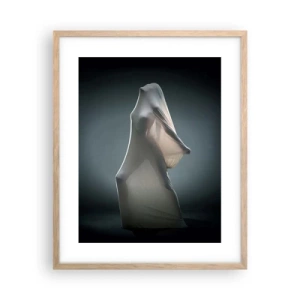 Plagát v ráme zo svetlého duba - Skryté túžby - 40x50 cm