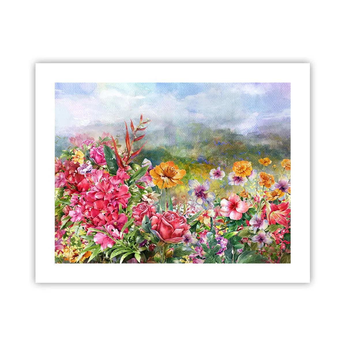Plagát - Záhrada, ktorá sa zbláznila - 50x40 cm