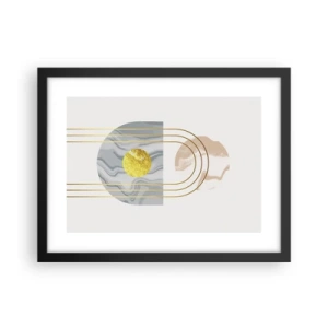 Plagát v čiernom ráme - Jas a žiarivosť - 40x30 cm