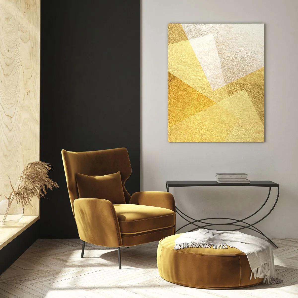 Obraz na skle - Počasie geometrie - 50x70 cm