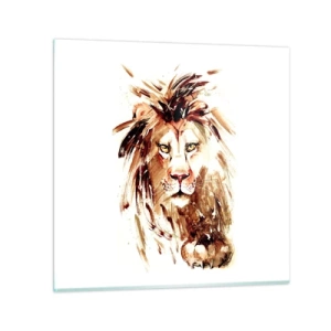 Obraz na skle - Sila a dôstojnosť - 30x30 cm