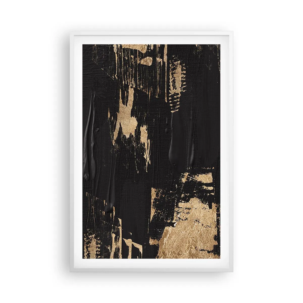 Plagát v bielom ráme - Stopa dotyku - 61x91 cm