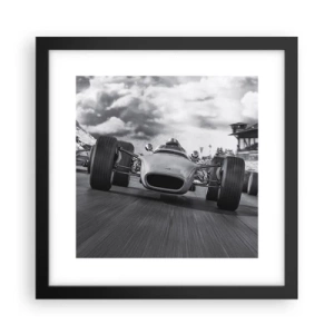 Plagát v čiernom ráme - Toto je sila! - 30x30 cm