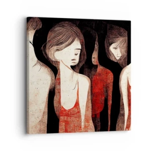 Obraz na plátne - Madony z temnoty - 30x30 cm