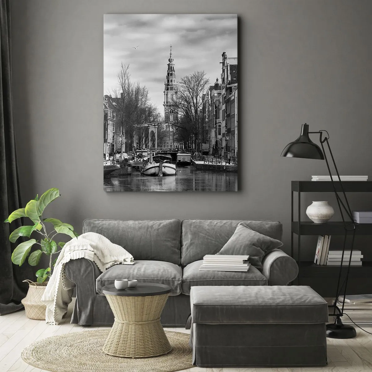 Obraz na plátne - Amsterdamské vibrácie - 50x70 cm