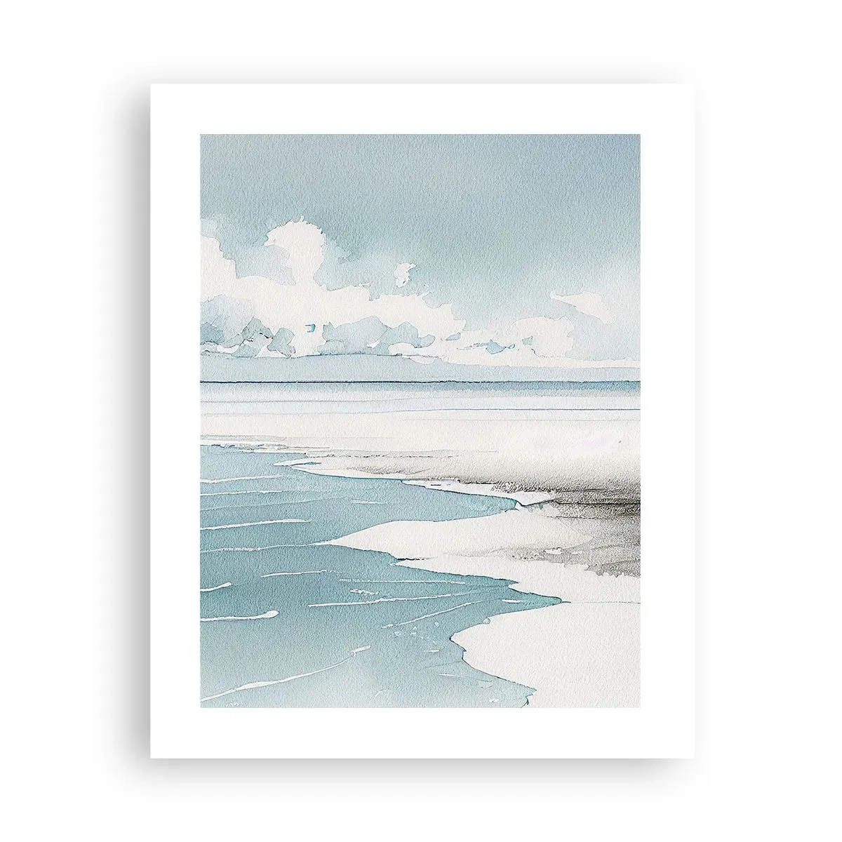 Plagát - Jemný príliv - 40x50 cm