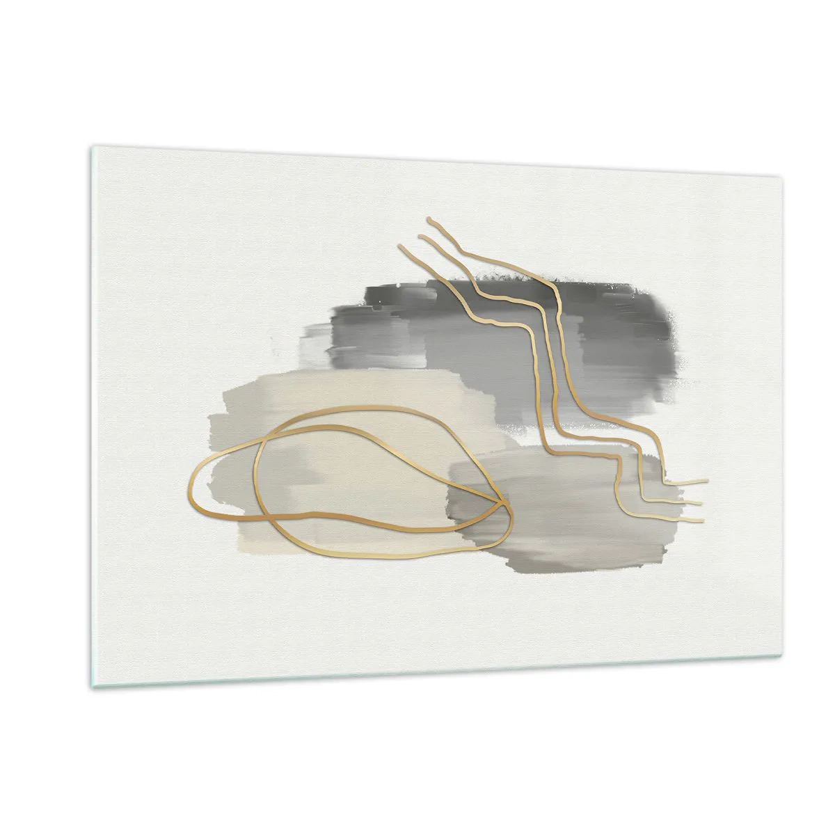 Obraz na skle - Trvanie a pohyb - 120x80 cm