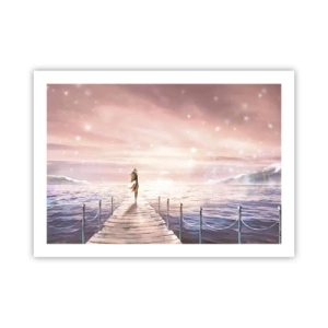 Plagát - Vo svetle sna - 70x50 cm