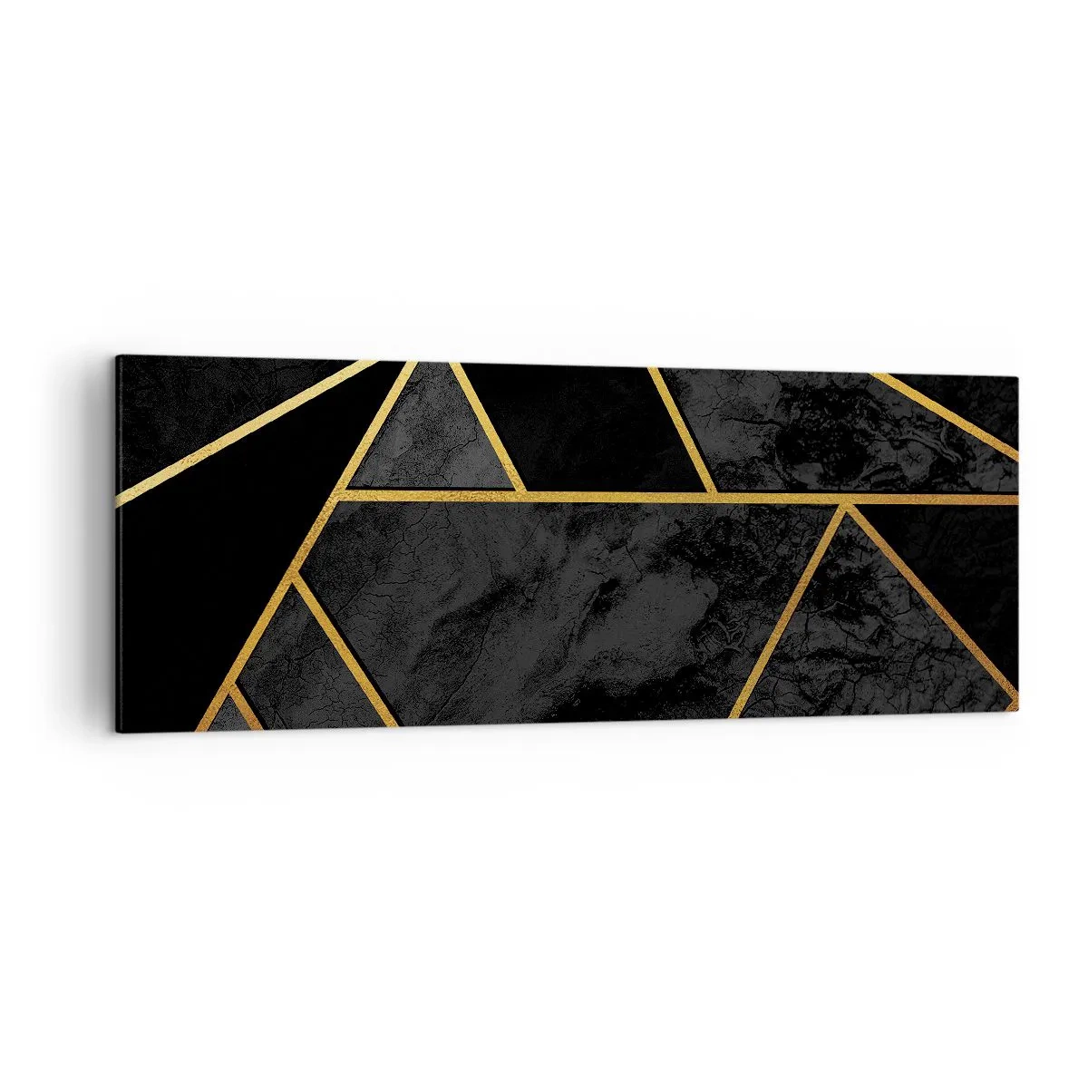 Obraz na plátne - Temnota a svetlo - 140x50 cm