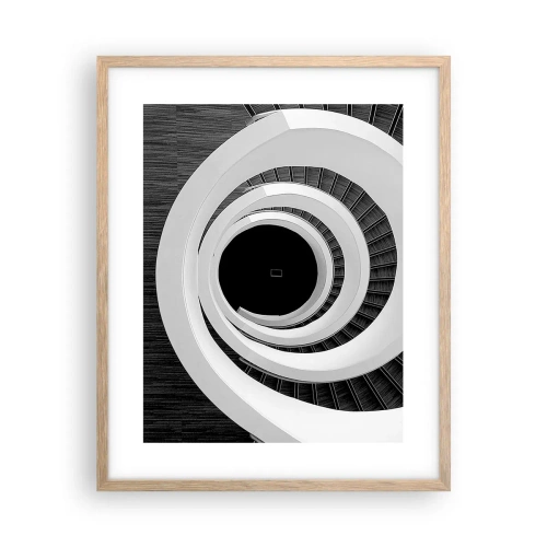 Plagát v ráme zo svetlého duba - K podstate vecí - 40x50 cm