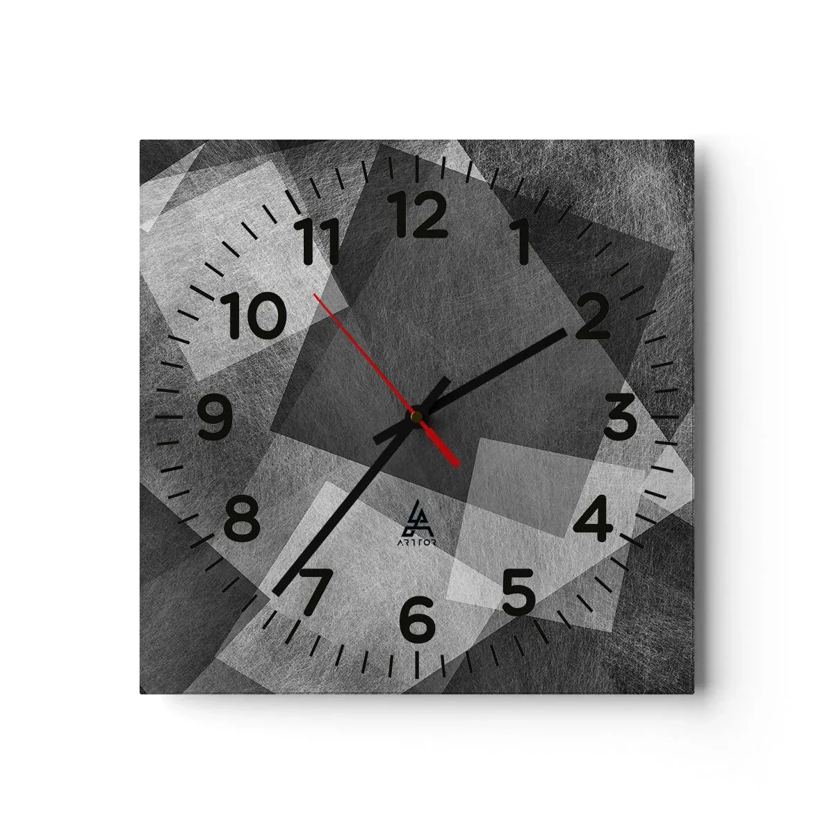 Nástenné hodiny - Odveký symbol trvalosti a poriadku - 40x40 cm