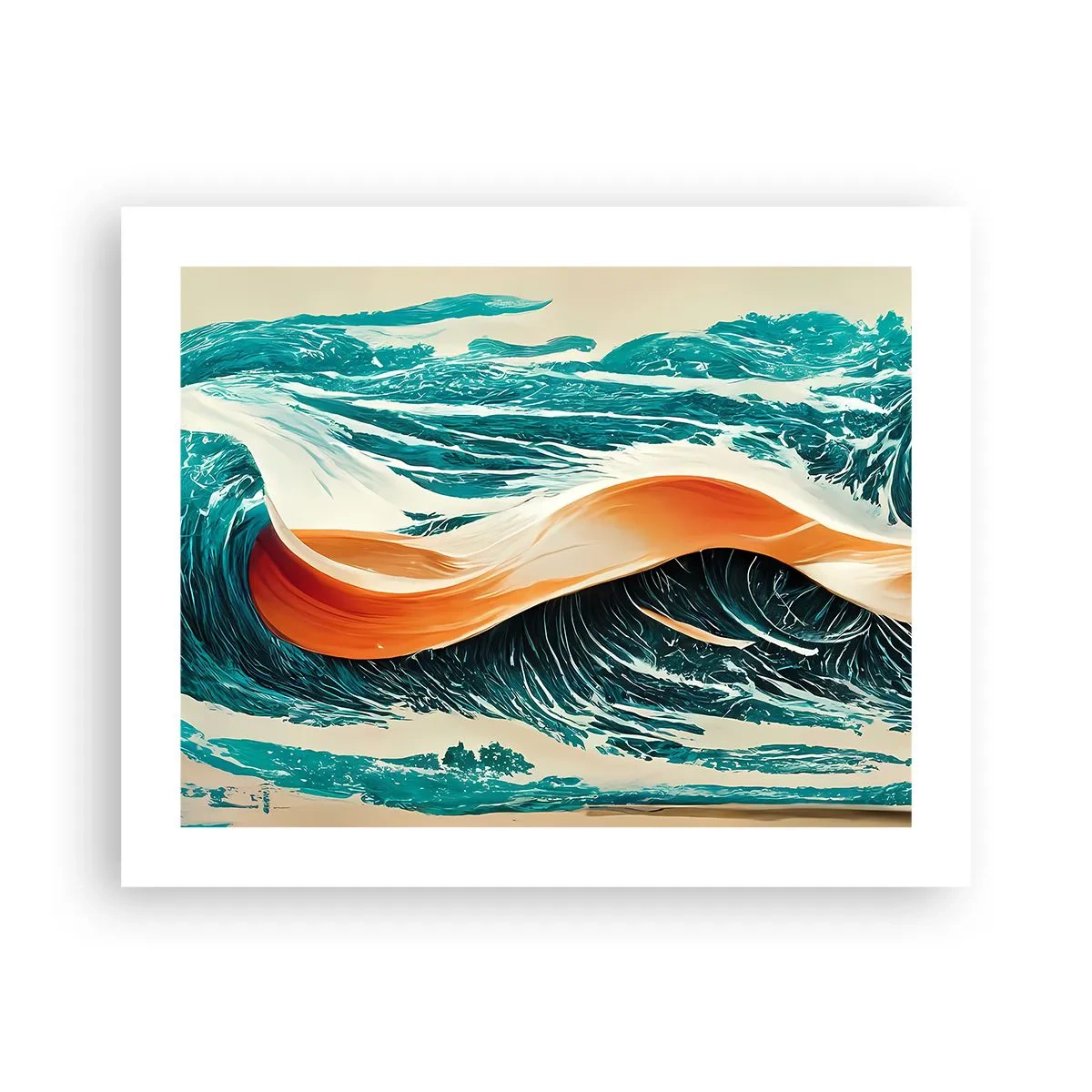 Plagát - Surferov sen - 50x40 cm