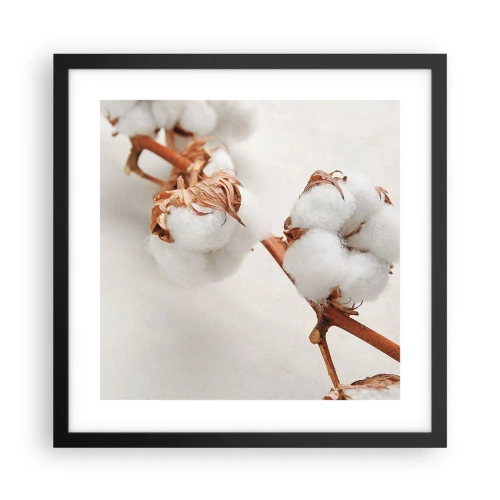 Plagát v čiernom ráme - Len objímať - 40x40 cm