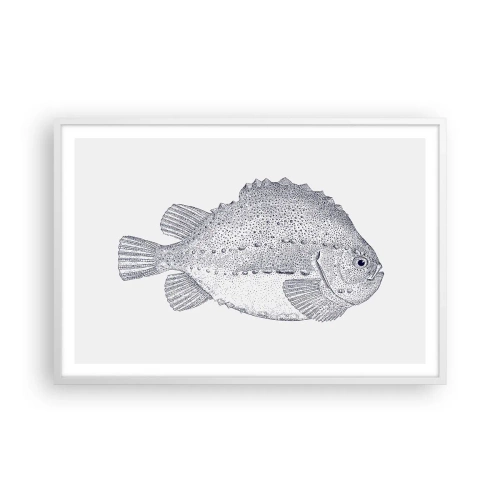 Plagát v bielom ráme - Do albumu prírodovedca - 91x61 cm