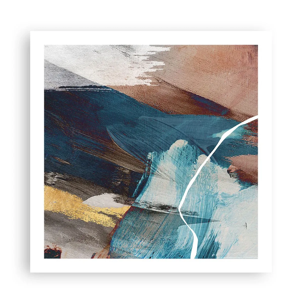 Plagát - Na plno a s energiou - 60x60 cm