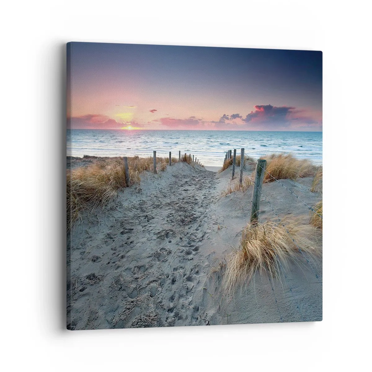 Obraz na plátne - Šiel by som s tebou na kraj světa… - 40x40 cm