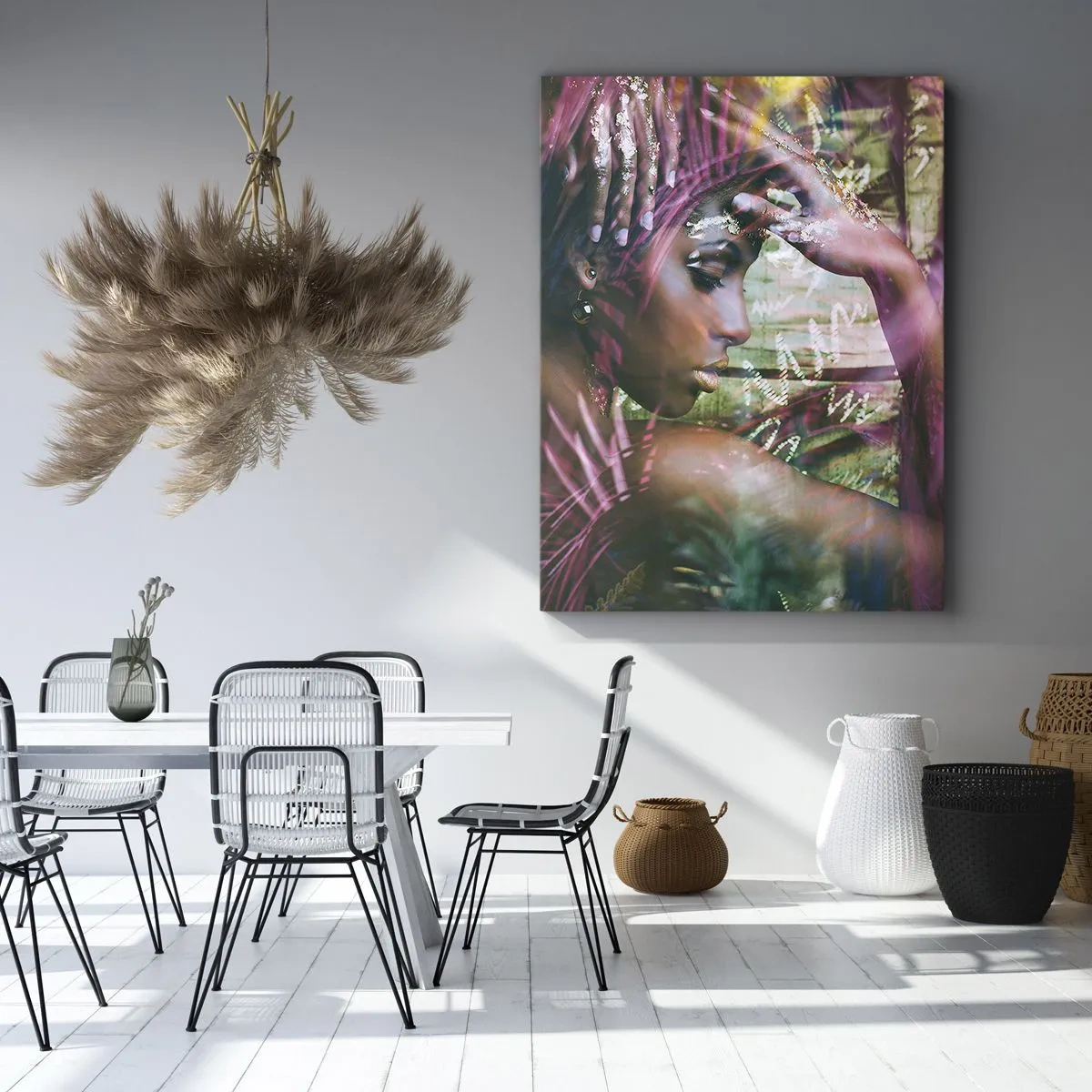 Obraz na plátne - Matka príroda v džungli - 50x70 cm