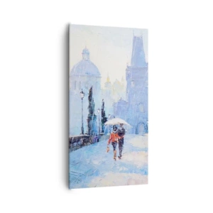 Obraz na plátne - Nás musel očariť dážď - 65x120 cm