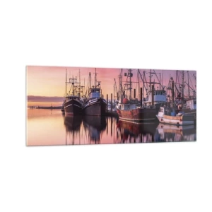 Obraz na skle - Pred ďalším dňom - 100x40 cm