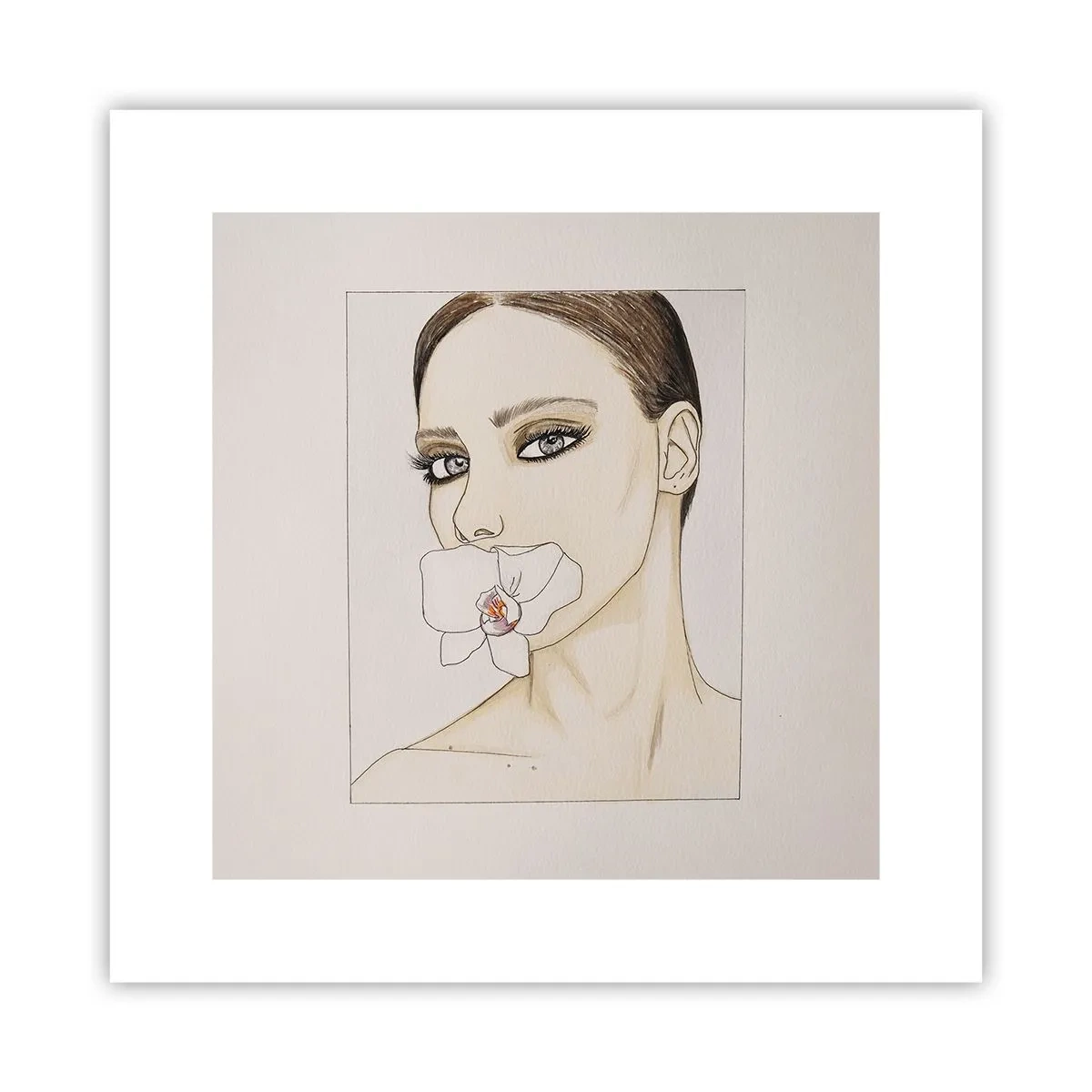 Plagát - Symbol elegancie a krásy - 30x30 cm