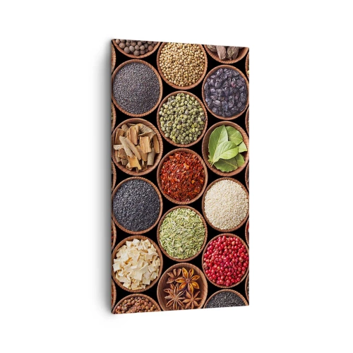 Obraz na plátne - Všetky chute sveta - 45x80 cm