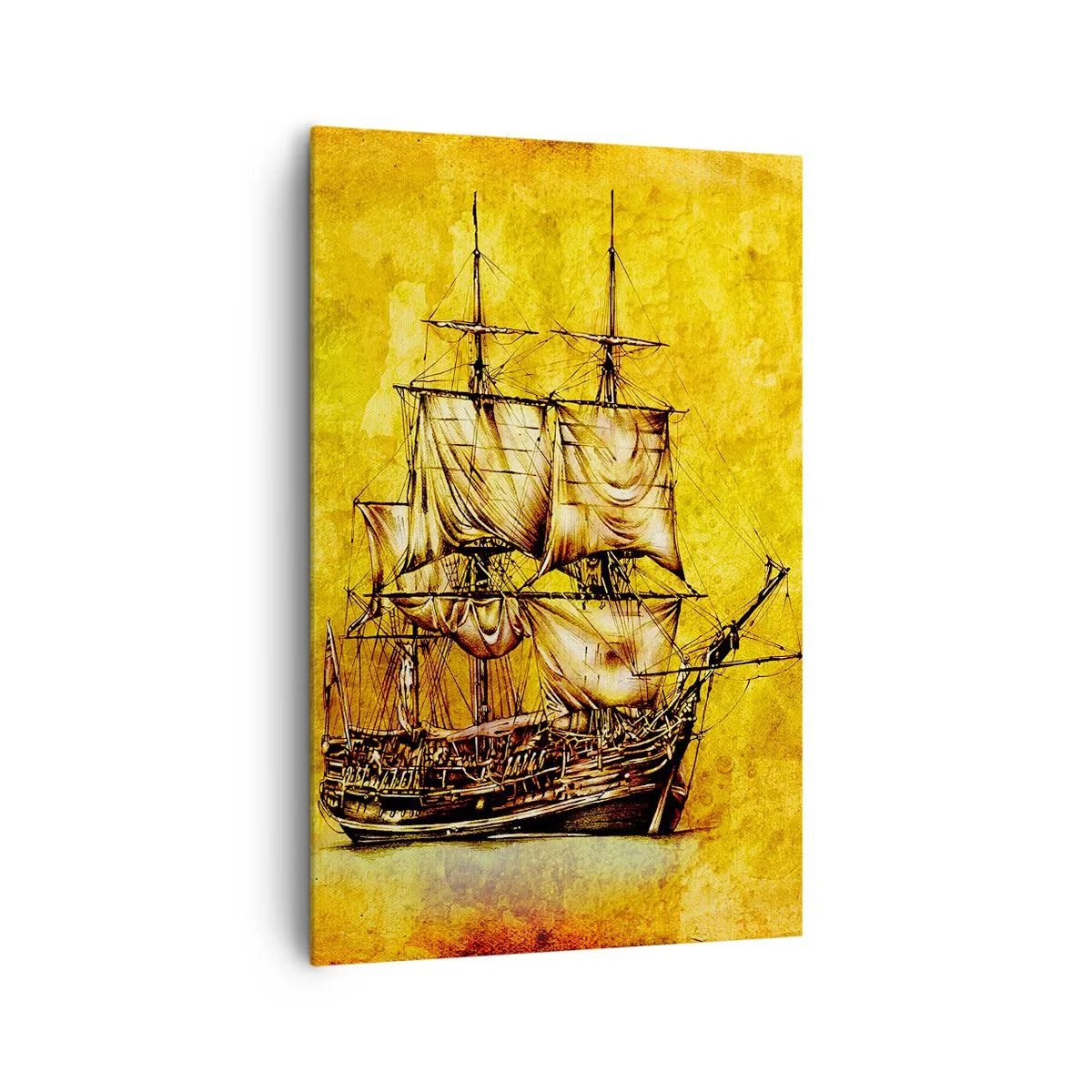 Obraz na plátne - Smer Tortuga! - 80x120 cm