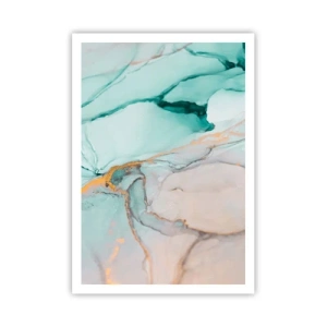 Plagát - Tanec tvarov a farieb - 70x100 cm