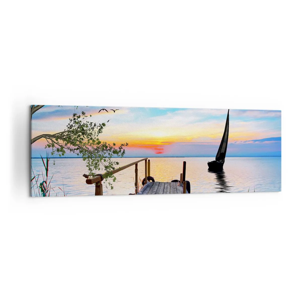 Obraz na plátne - Dobrý večer - 160x50 cm