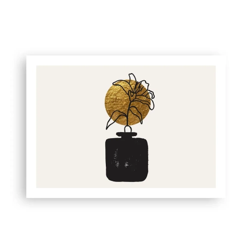 Plagát - Krása, ktorá má cenu zlata - 70x50 cm