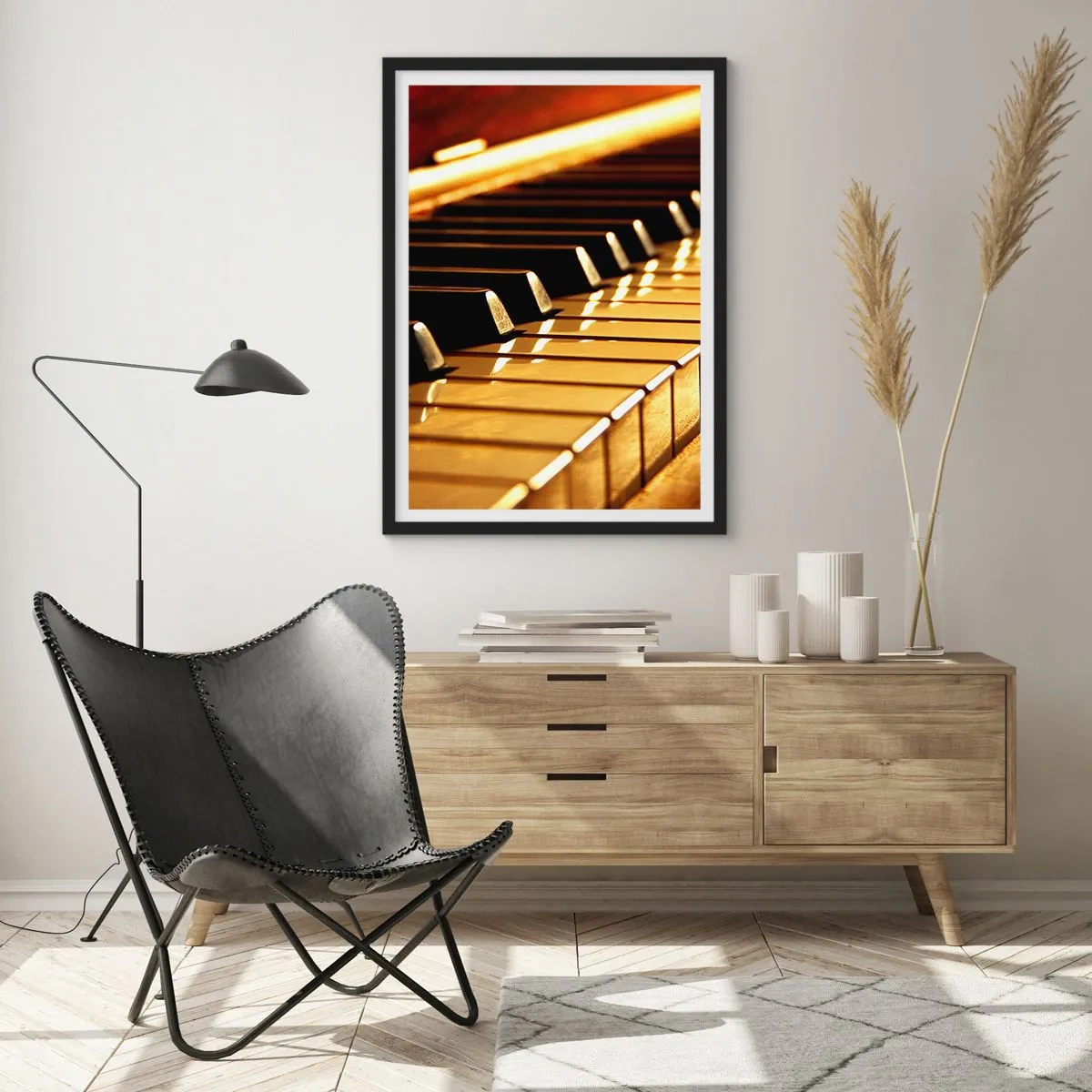 Plagát v čiernom ráme - Neobmedzené možnosti - 70x100 cm