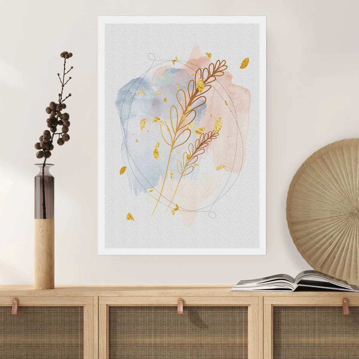 Plagát - Zlatý závan - 70x100 cm