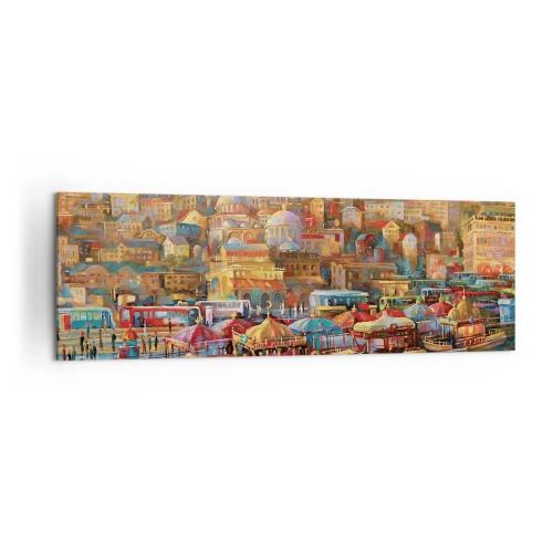 Obraz na plátne - Istanbulský príbeh - 160x50 cm