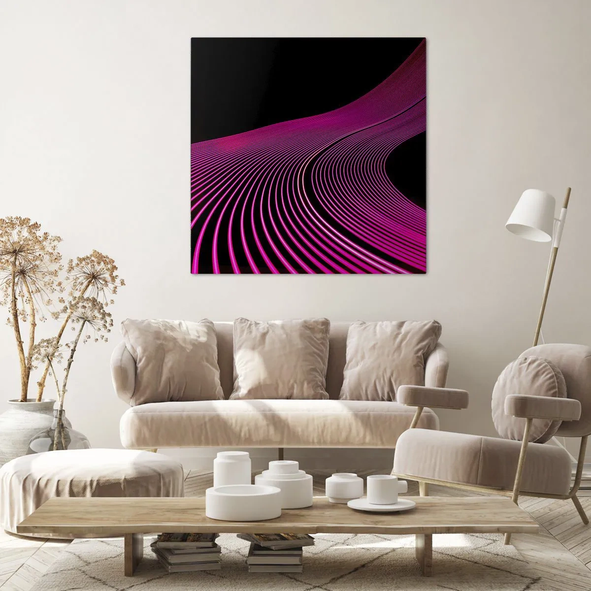 Obraz na plátne - Bulvár svetla - 50x50 cm