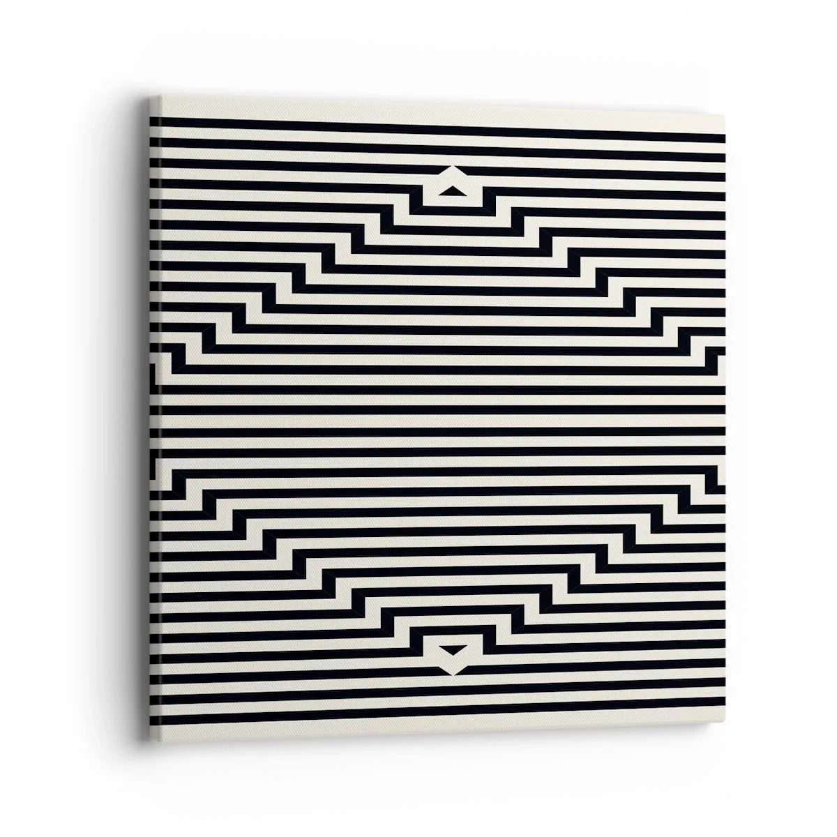 Obraz na plátne - Geometrická ilúzia - 40x40 cm