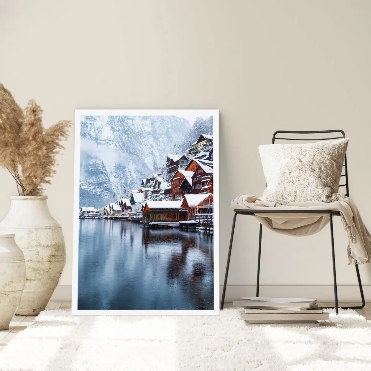 Plagát - V zimnej dekorácii - 61x91 cm