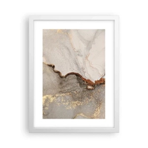 Plagát v bielom ráme - Na hranici farieb - 30x40 cm