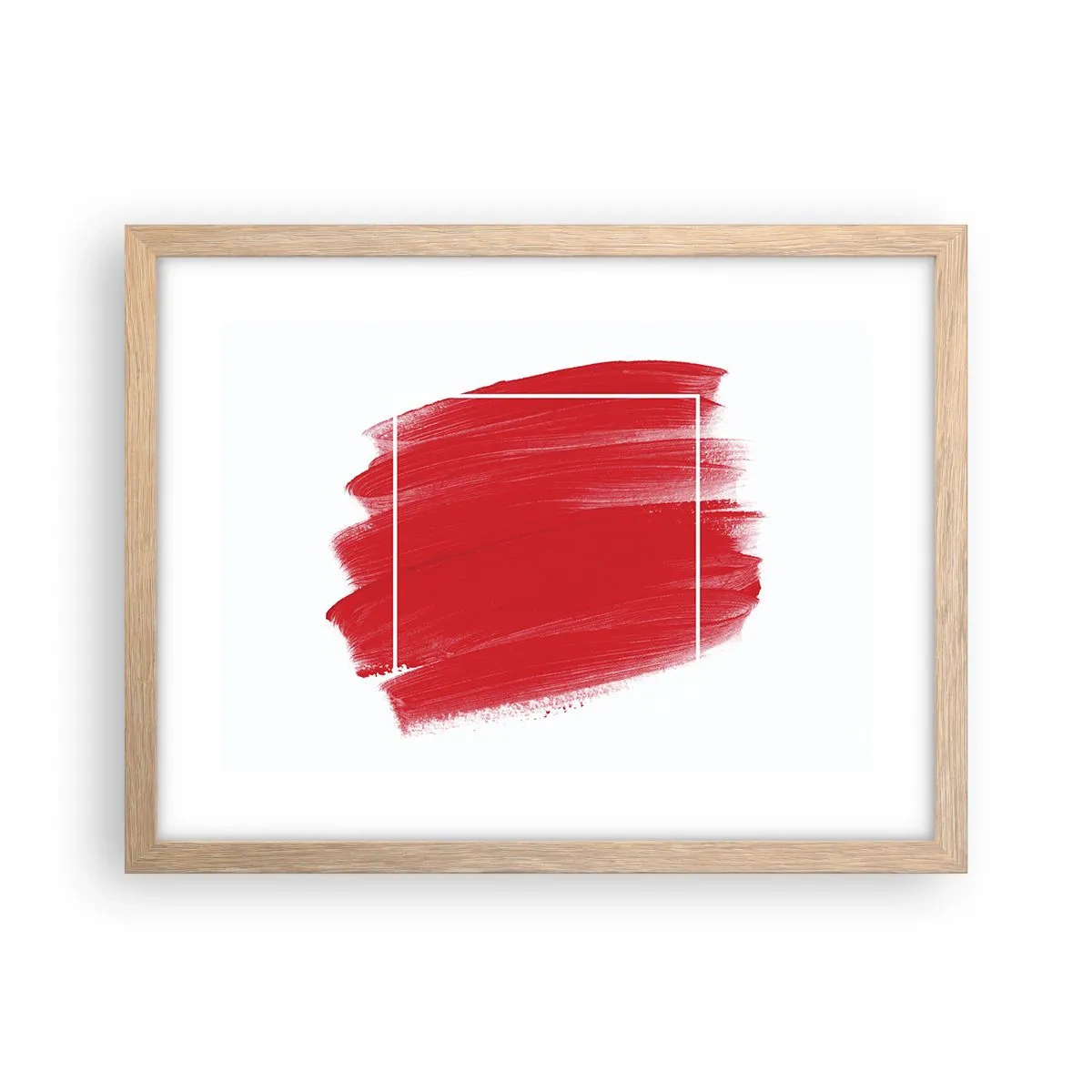 Plagát v ráme zo svetlého duba - Mimo rám - 40x30 cm