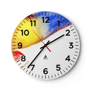 Nástenné hodiny - Portrét dámy    - 40x40 cm