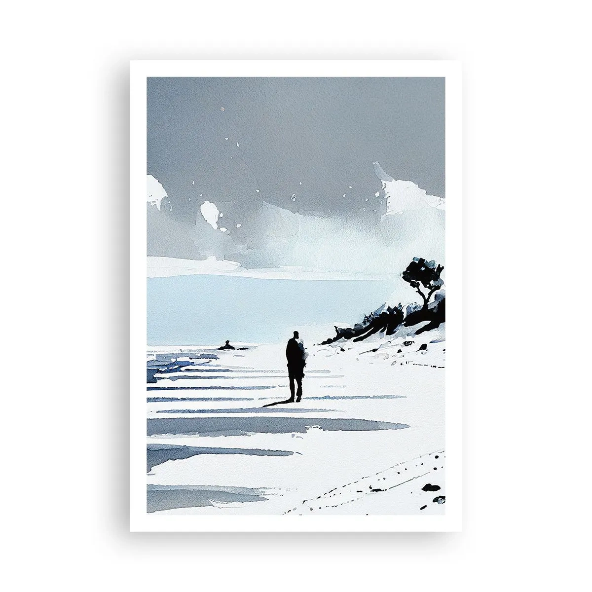 Plagát - O samote - 70x100 cm