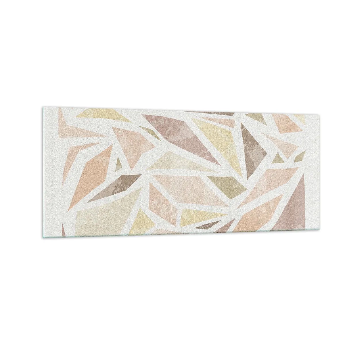 Obraz na skle - Kompozícia: vitráž - 100x40 cm