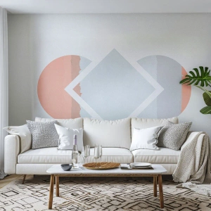 Samolepiaca Fototapeta Deluxe Sticker - Situácia je jasná - Abstrakcia, Kus, Minimalizmus - 350x256 cm