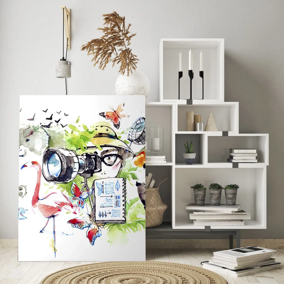 Obraz na skle - Objektívom cestovateľa - 50x70 cm