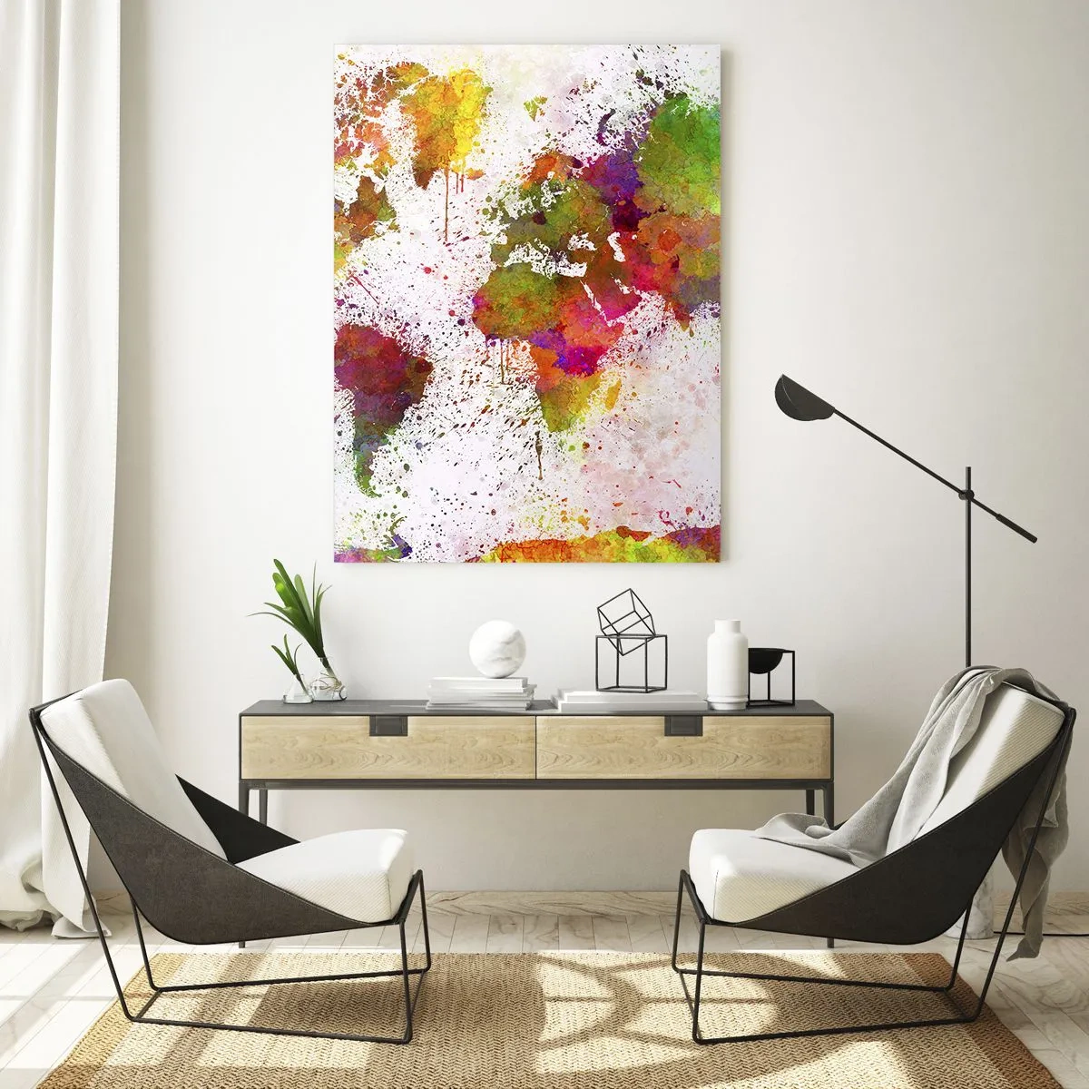 Obraz na skle - Prišlo to nejako samo - 50x70 cm